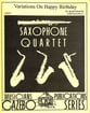 Variations on Happy Birthday SATB Saxophone Quartet cover